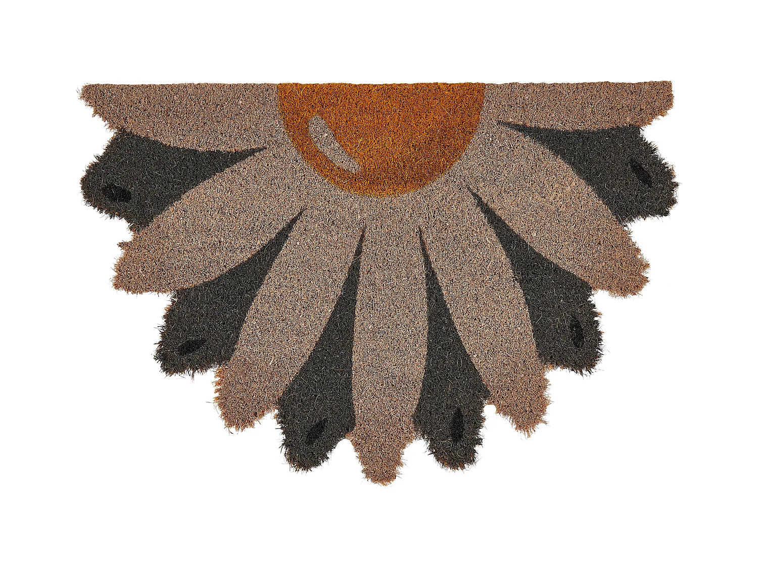 Fussmatte HOTAKA 40 x 60 cm Kokosfasern Bunt