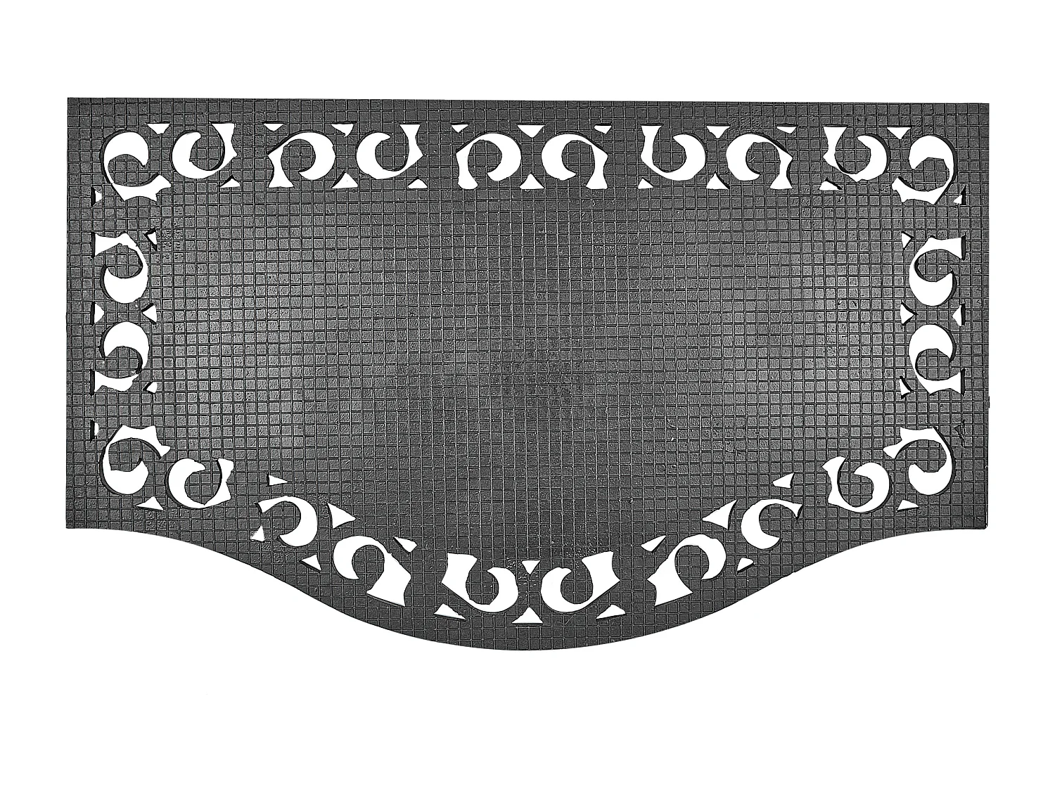 Paillasson PULAG Naturel 45 x 75 cm Fibre de coco