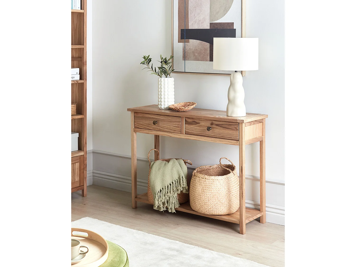 Console SALTON Sassafras Marron