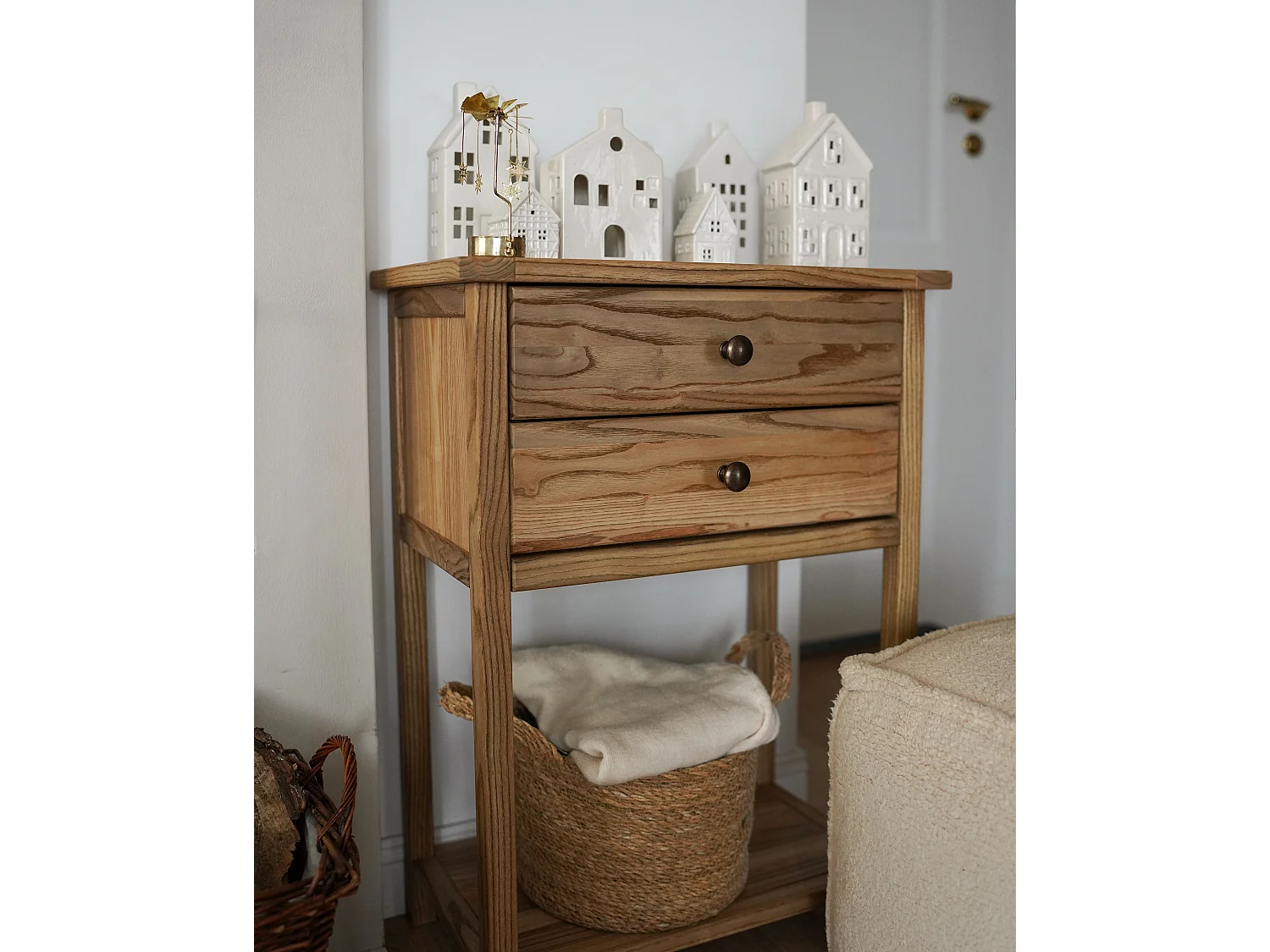 Tavolino consolle SALTON Legno Marrone