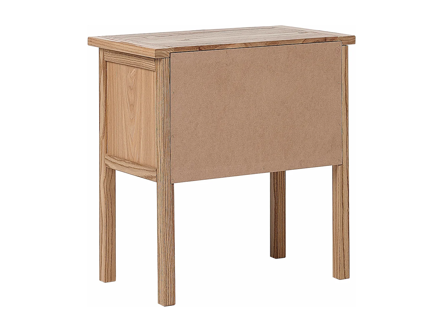 Table de nuit à 2 tiroirs SALTON Sassafras Marron