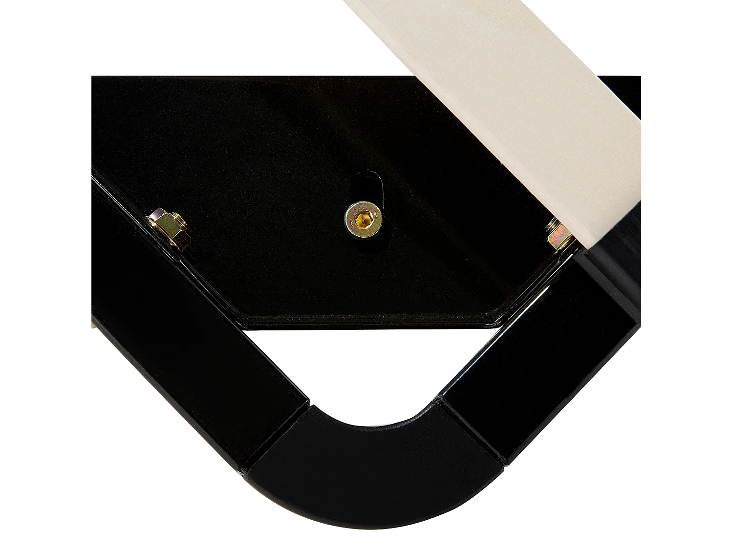 Estrado autónomo com ripas COMBOURG 160 x 200 cm