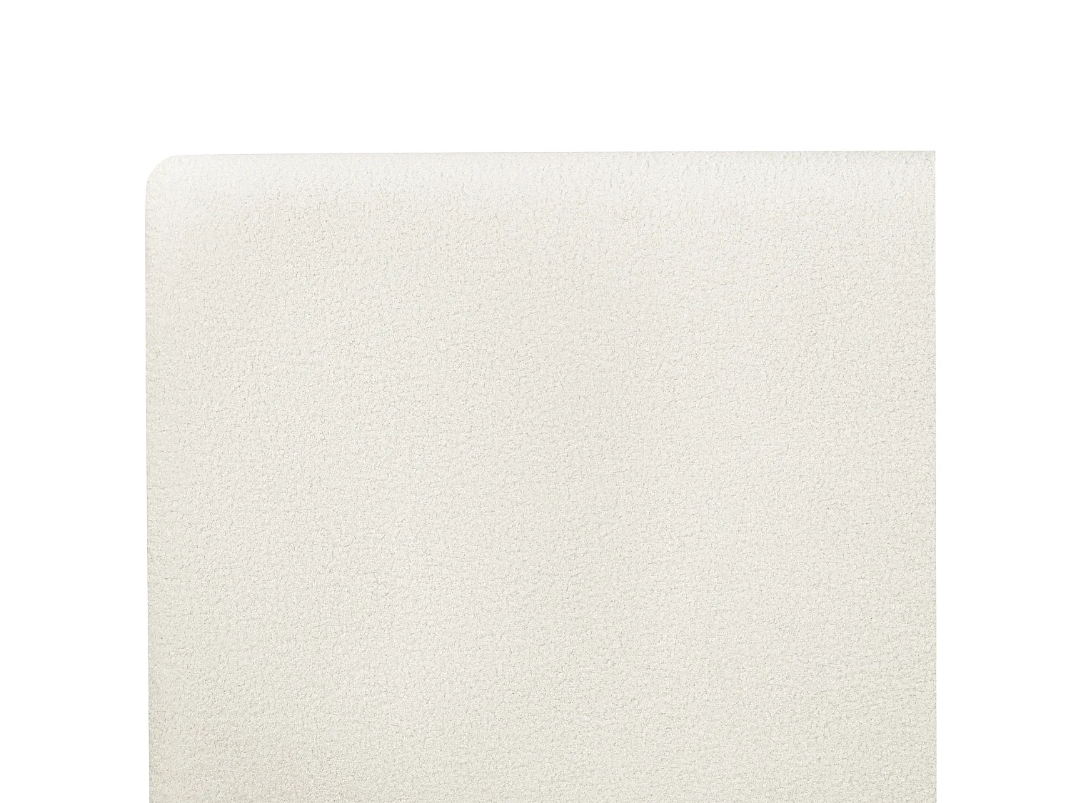 Bed met LED-verlichting Bouclé ZEN 160 x 200 cm LED Bruin essenhout