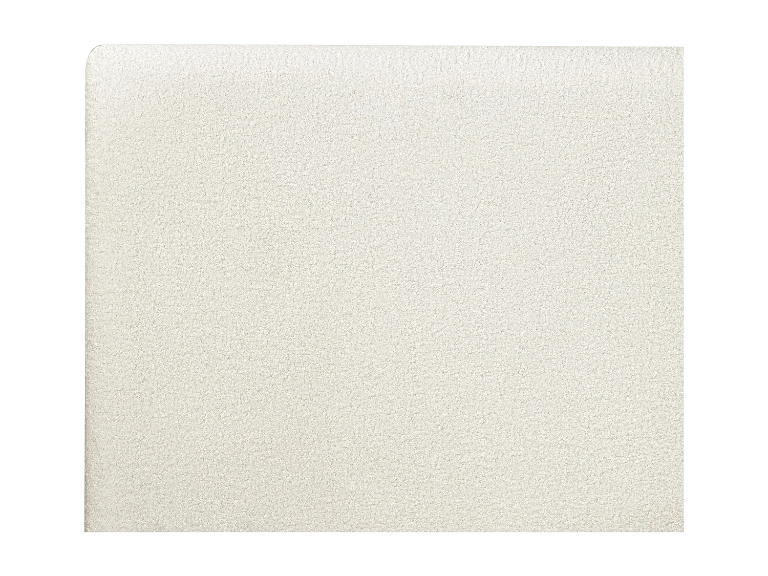 Cama LED Bouclé ZEN 160 x 200 cm LED Fresno natural