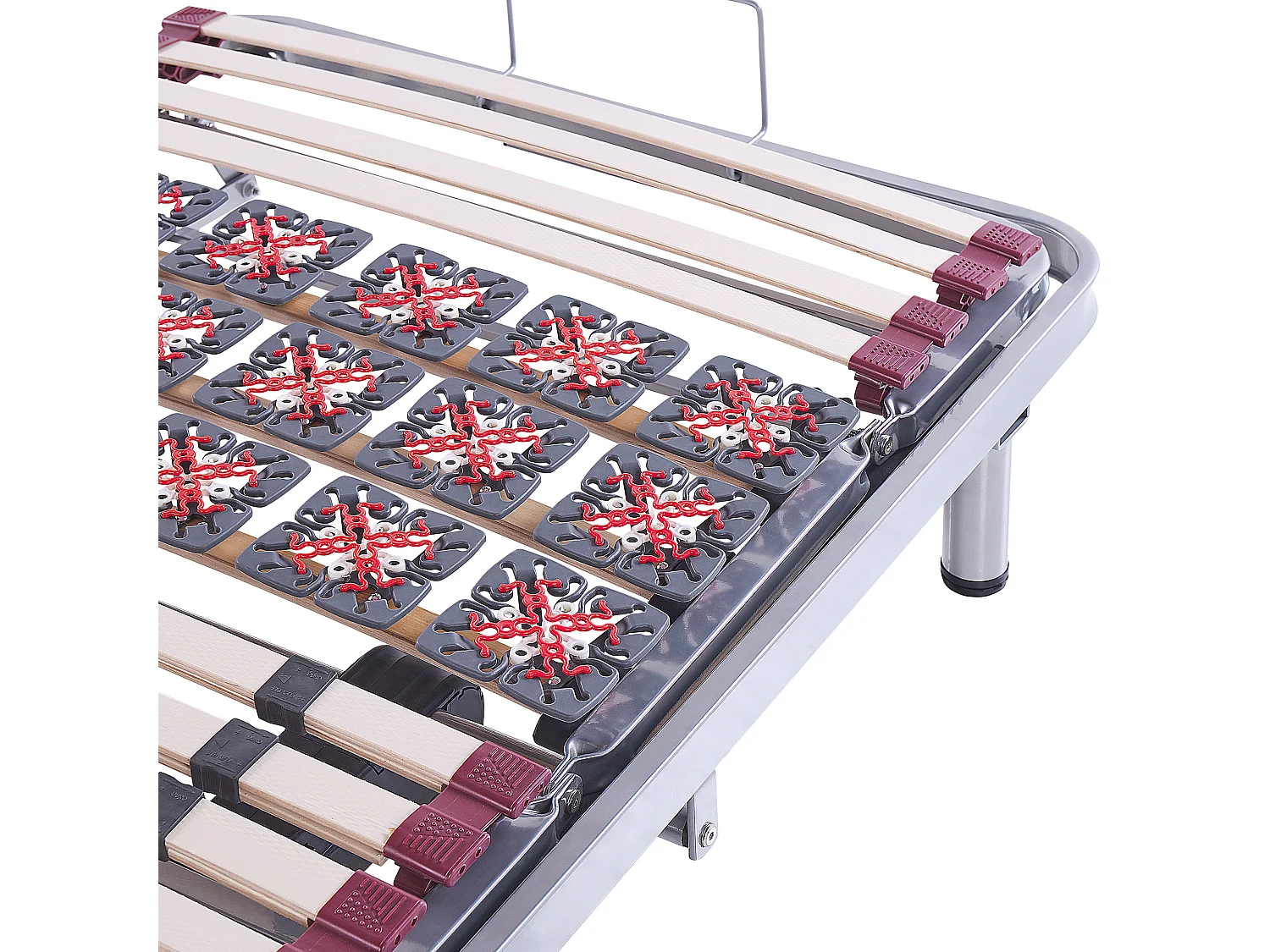 Praktisches Lattenrost Set elektrisch verstellbar 2x 90x200 cm Moon