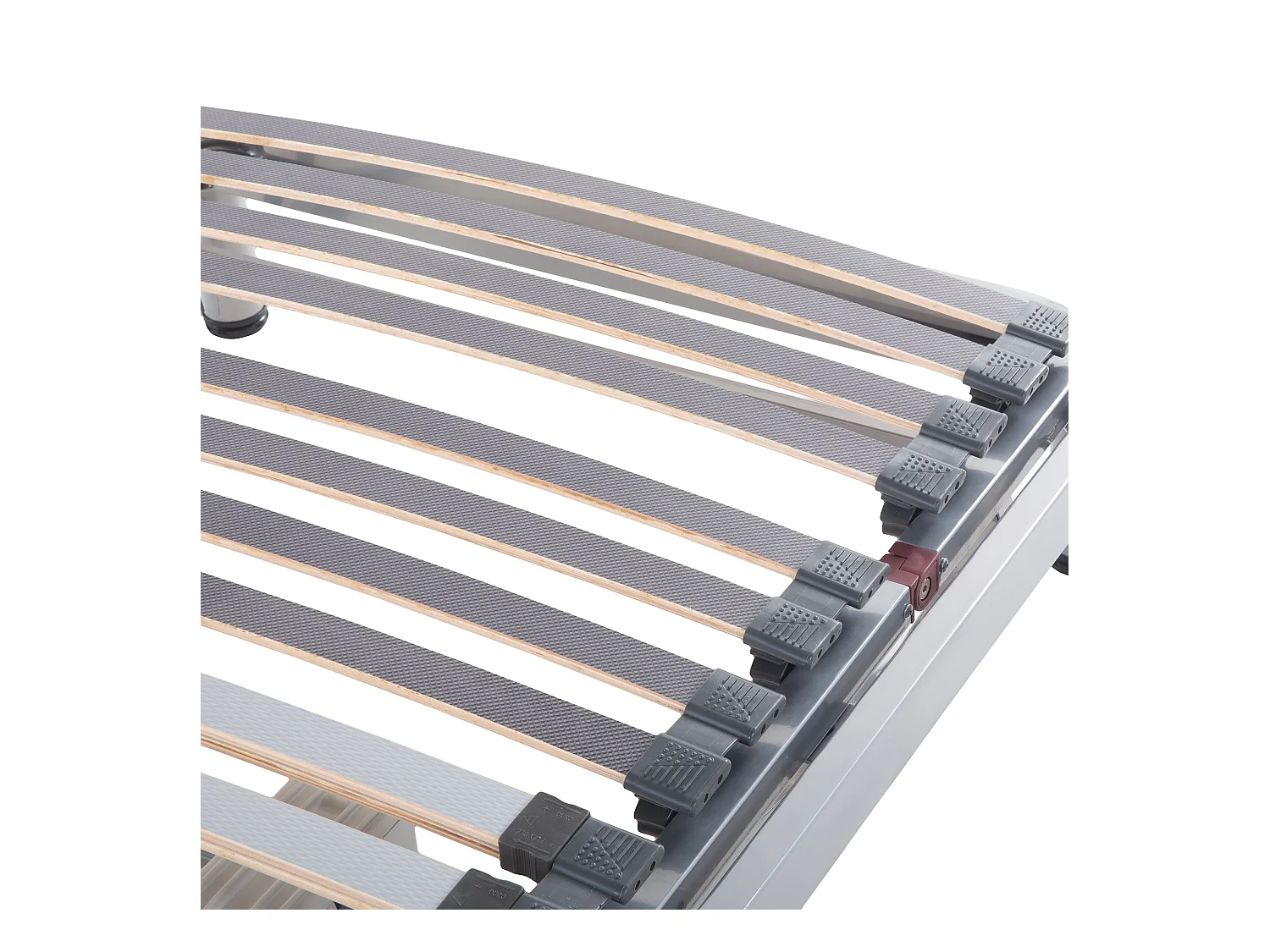 Praktisches Lattenrost Set elektrisch vertellbar aus Holz 2x 90x200 cm Comfort