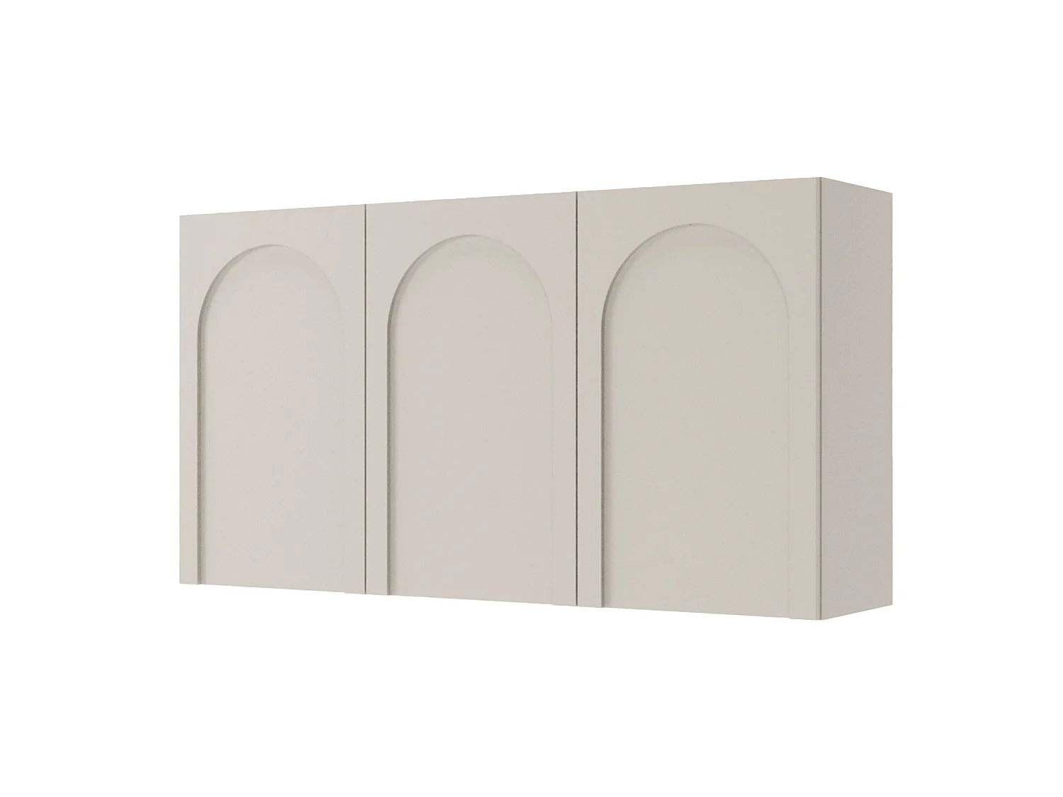 Sideboard mit 3 Türen – Bogenausschnitt – Kaschmirgrau – 150 cm – ARKADIA