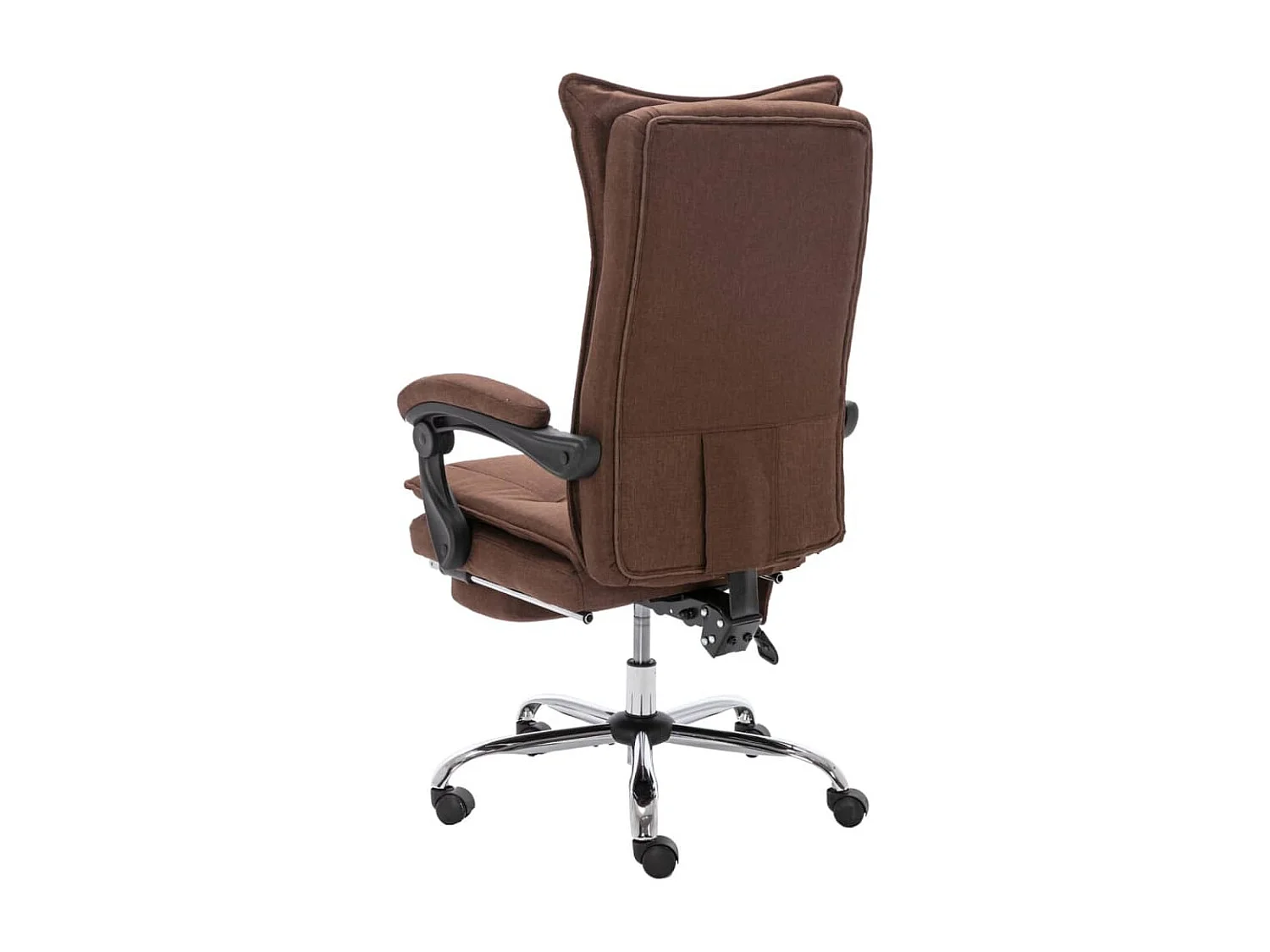 Chaise de bureau de massage Marron Tissu