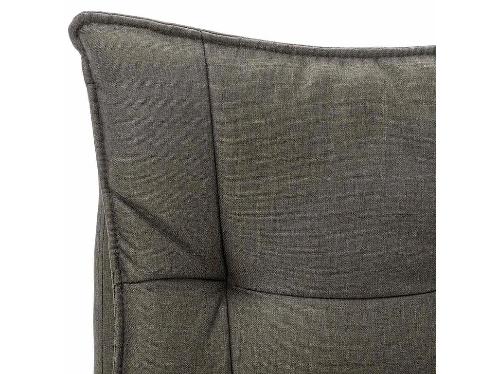 Chaise de bureau de massage Gris Tissu