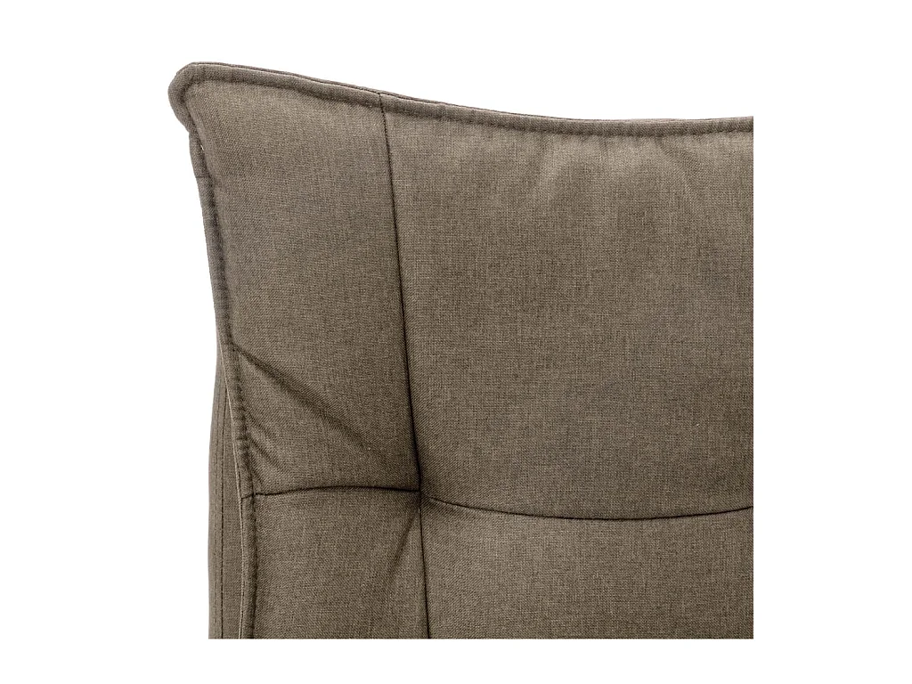 Kantoormassagestoel stof taupe