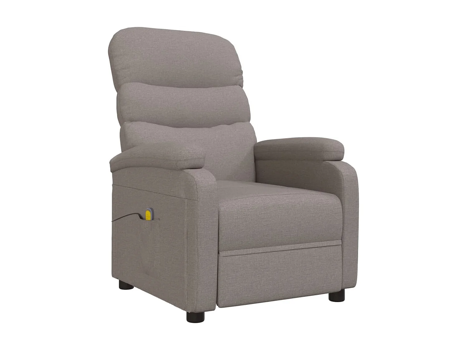 Fauteuil de massage Taupe Tissu