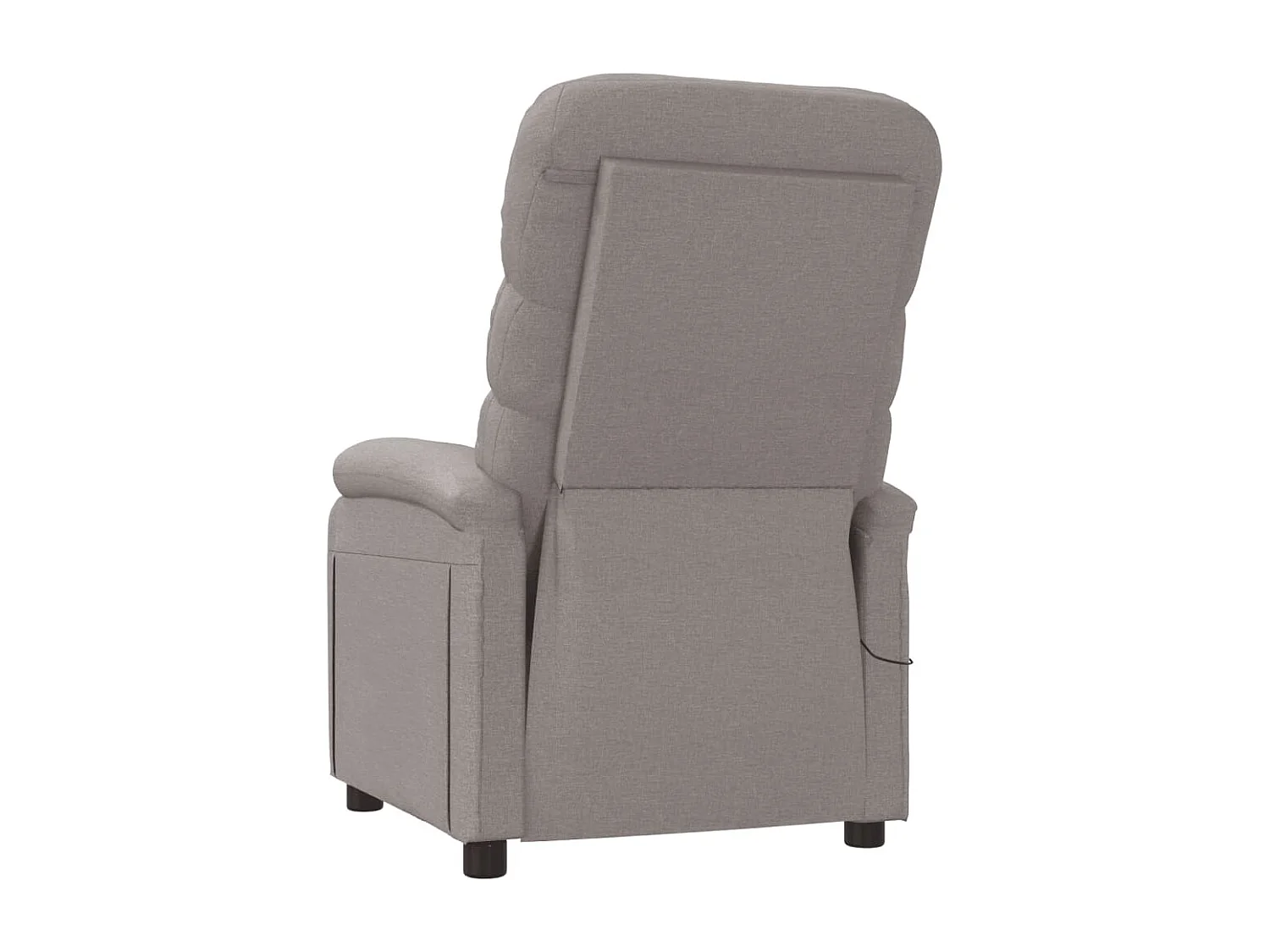 Fauteuil de massage Taupe Tissu