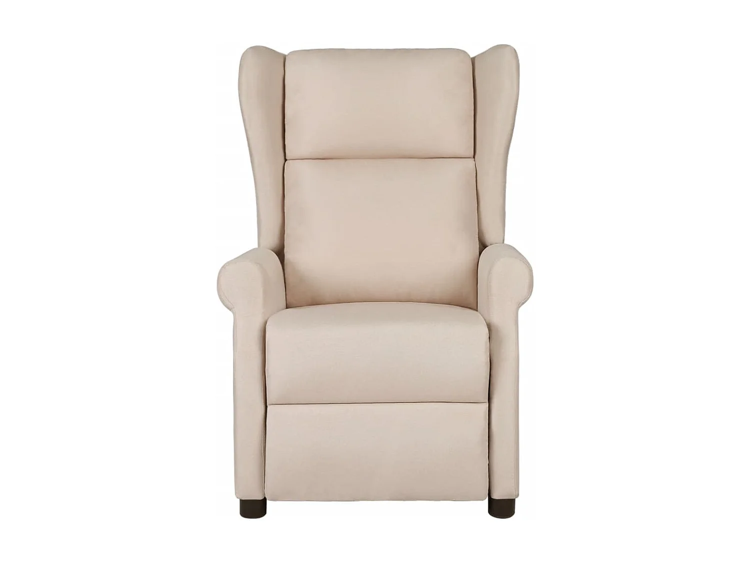 Poltrona de massagens tecido cor creme