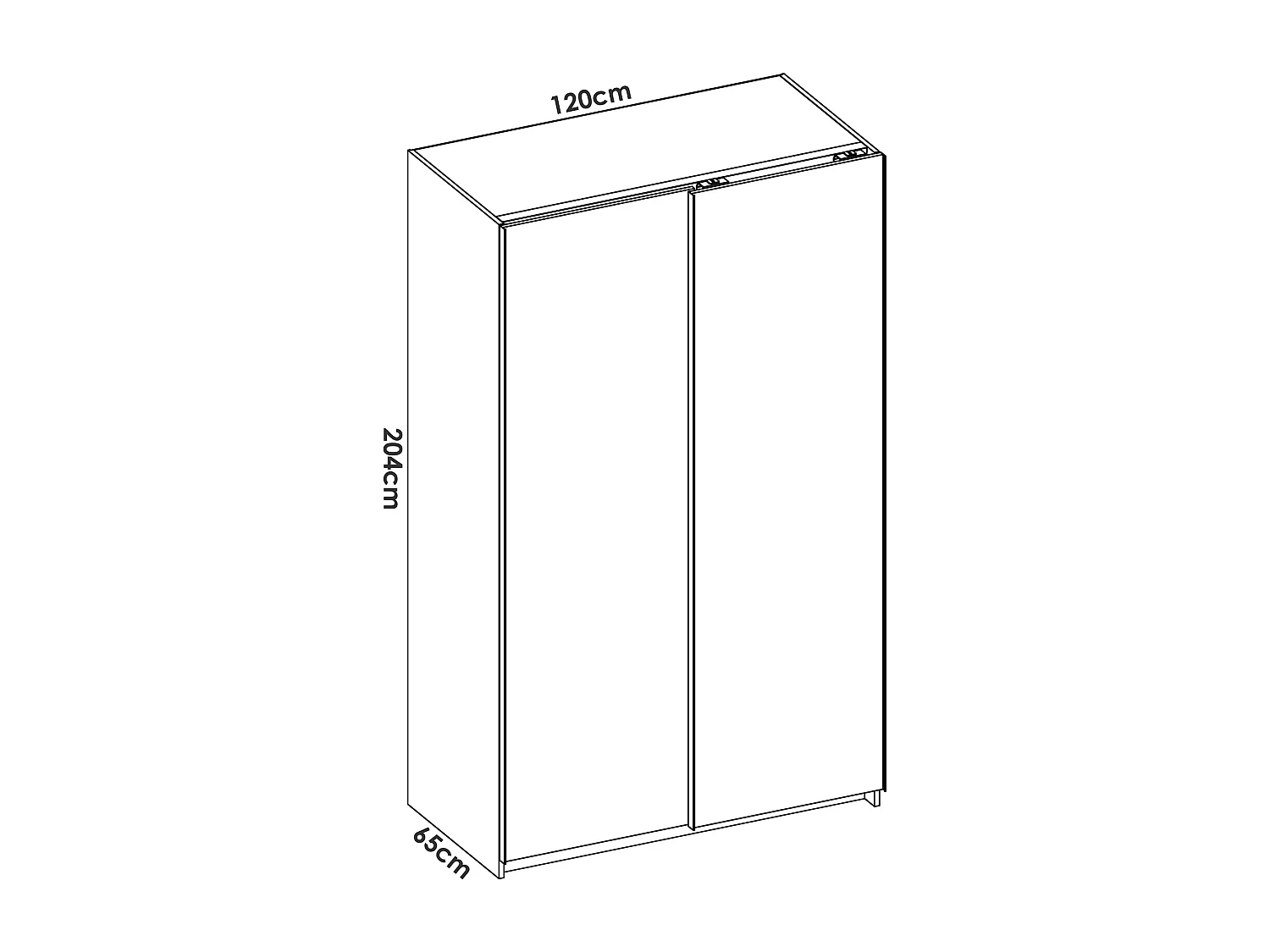 Tête de lit + 2 tables de chevet avec 2 tiroirs + commode haute avec 5 tiroirs + armoire coloris chêne naturel , blanc