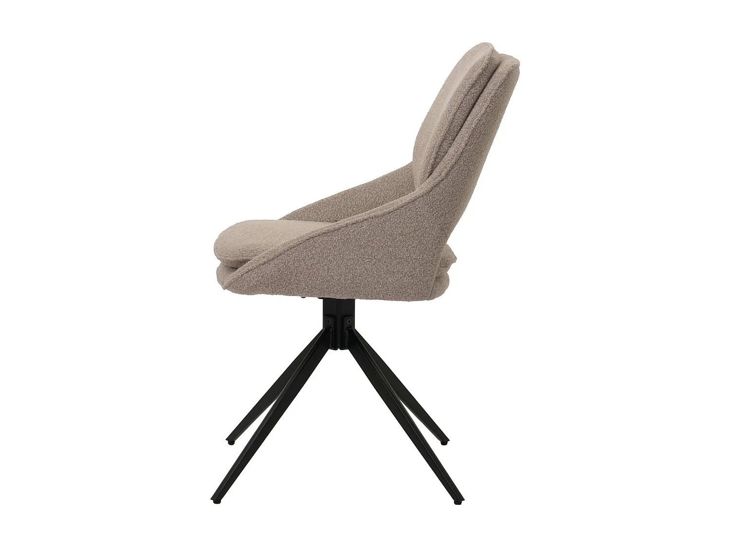 Chaise de salle à manger MCW-N74 (lot de 6),  beige