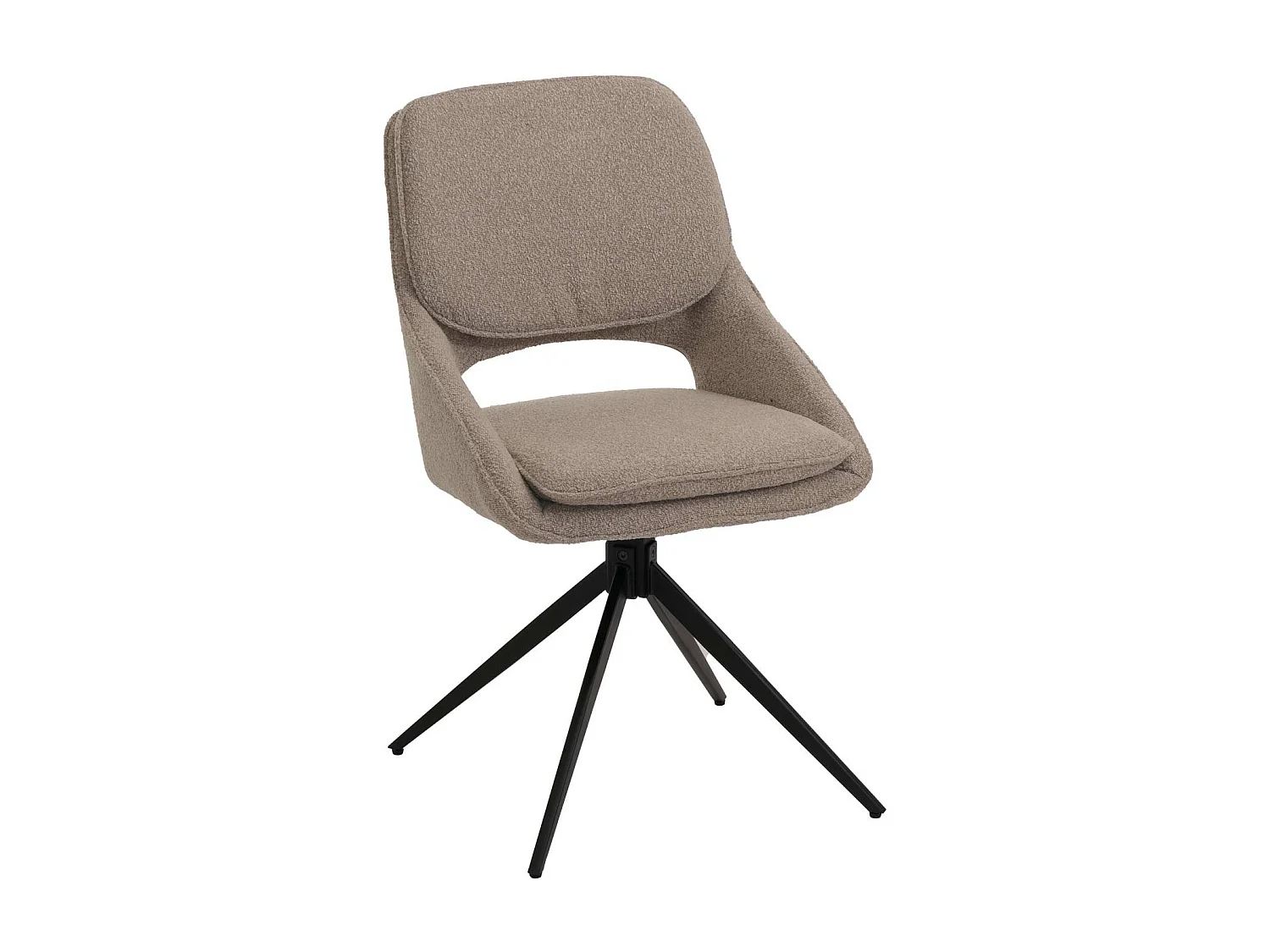 Chaise de salle à manger MCW-N74 (lot de 6),  beige