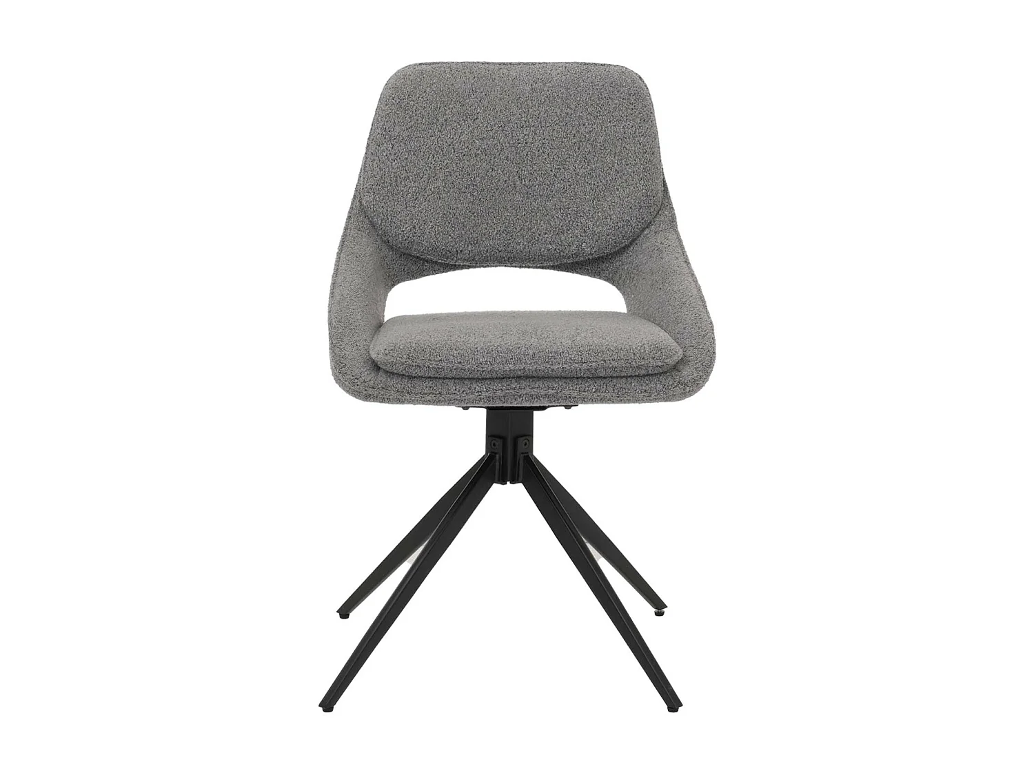 Chaise de salle à manger MCW-N74 (lot de 6),  gris