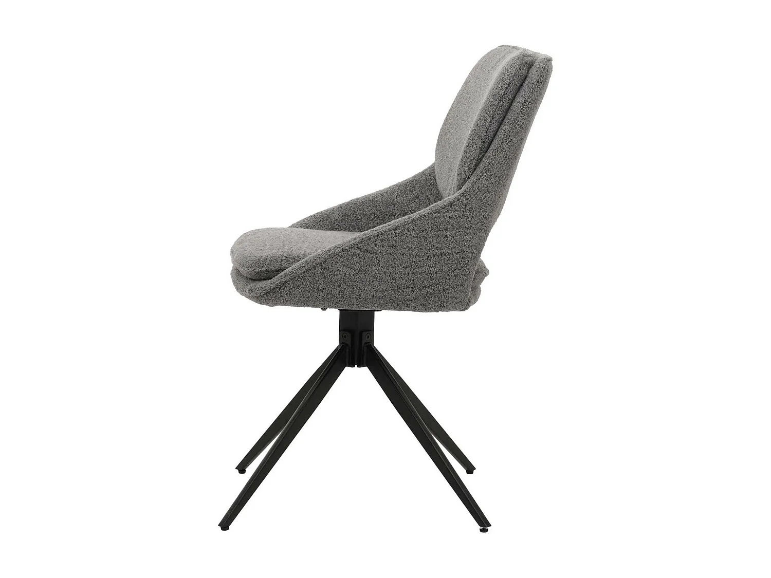 Chaise de salle à manger MCW-N74 (lot de 6),  gris