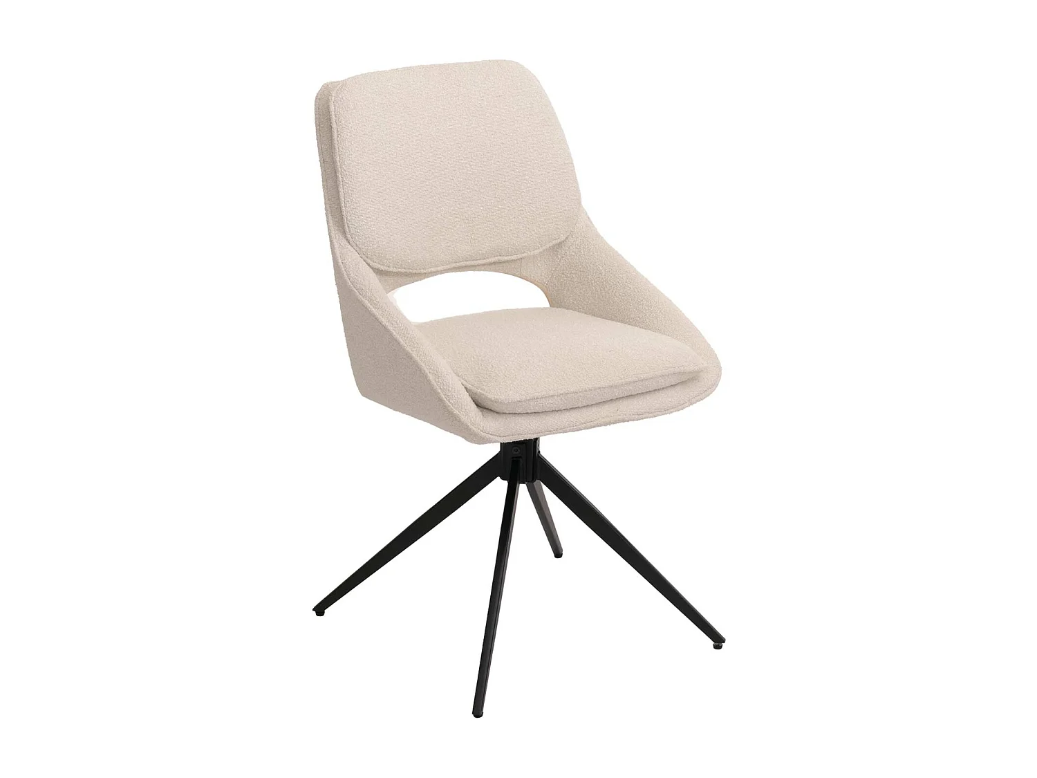 Eetkamerstoel MCW-N74 (set van 6),  crème