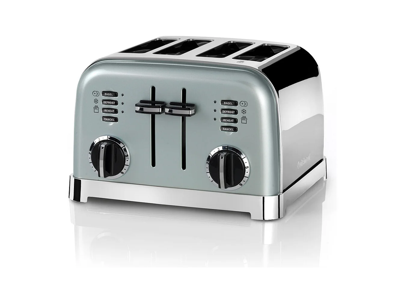 Cuisinart Grille-pain 4 fentes 1800w vert pistache - cpt180ge