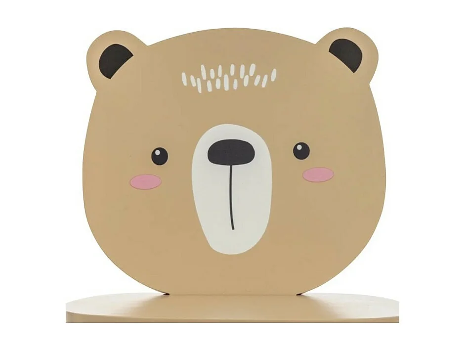 Cadeira infantil castanho 46x27x27cm