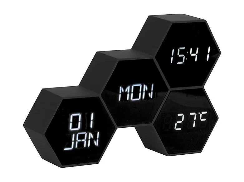 Wecker aus Silikon "Six in the mix"