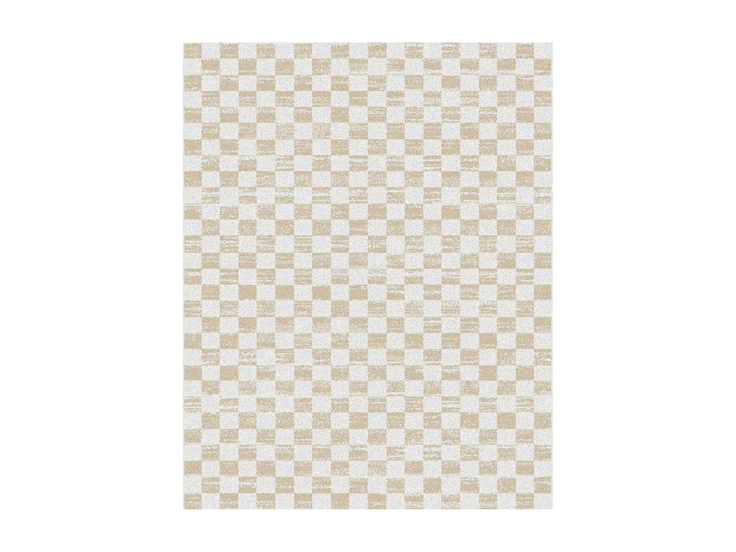 Tapis décoration d'intérieur damier 133x190cm