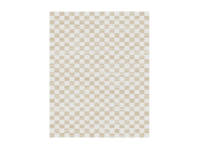 Tapis décoration d'intérieur damier 133x190cm