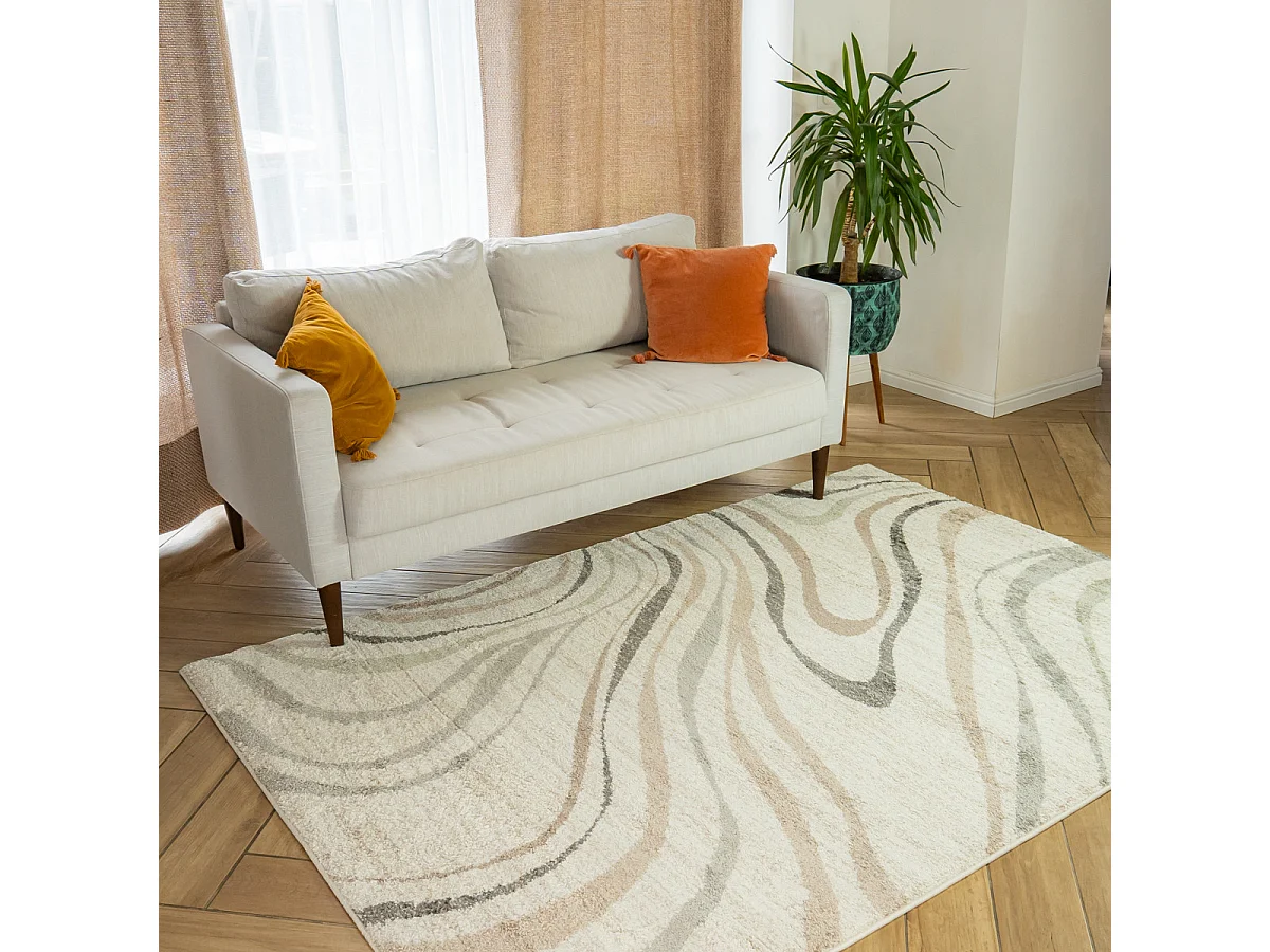 Tapis déco intérieur design abstrait 160x230cm