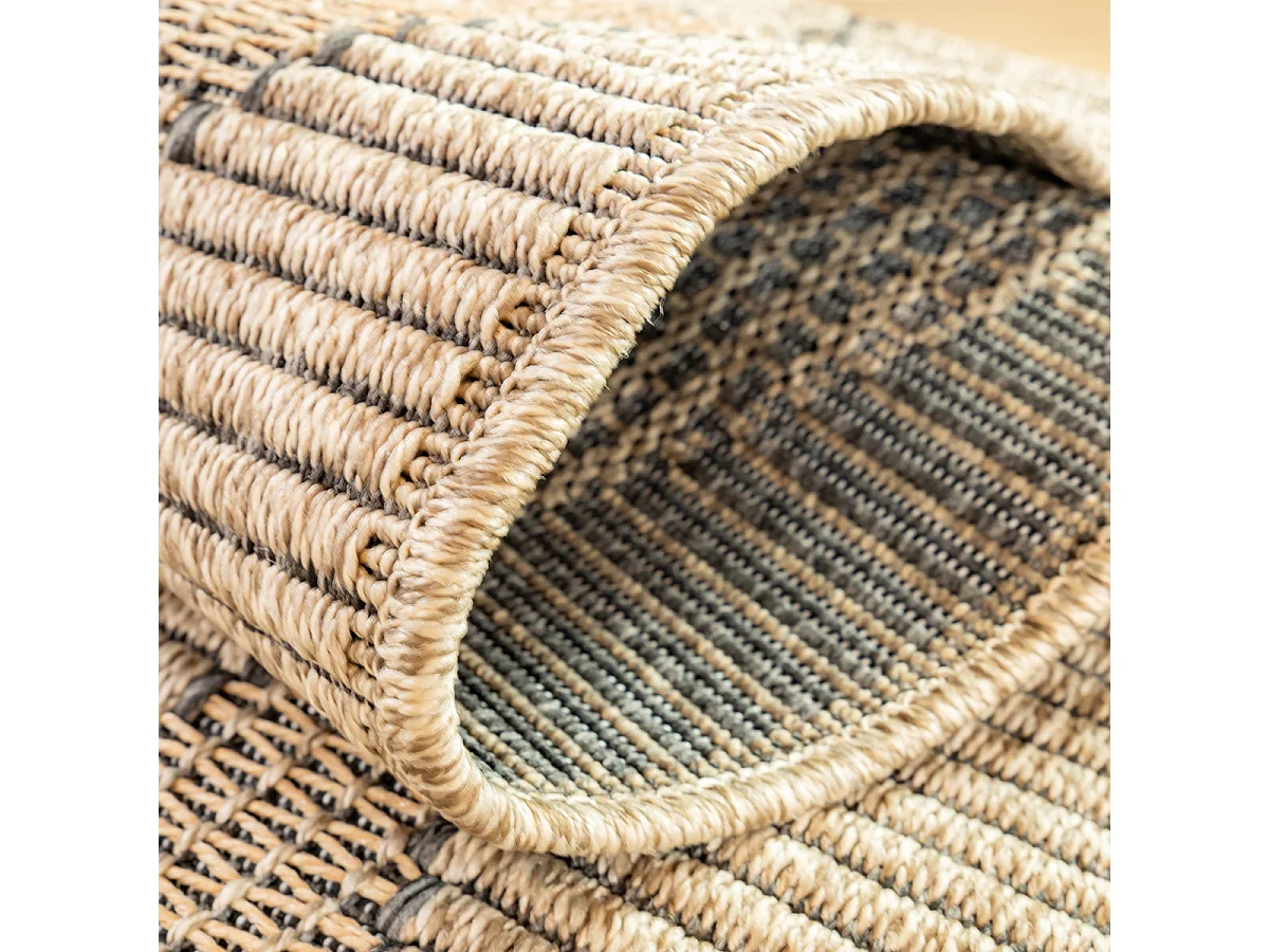 Tapis déco intérieur et extérieur ethnique 120x170cm