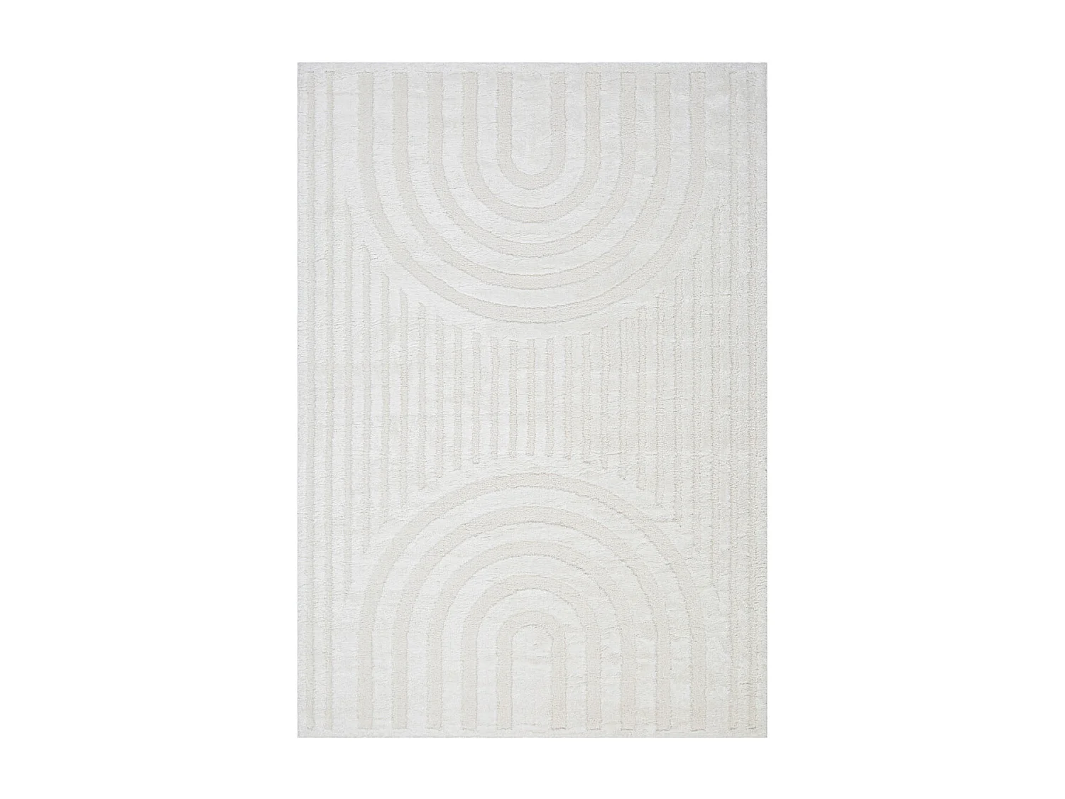 Tapis déco motif circulaire arche 120x190cm