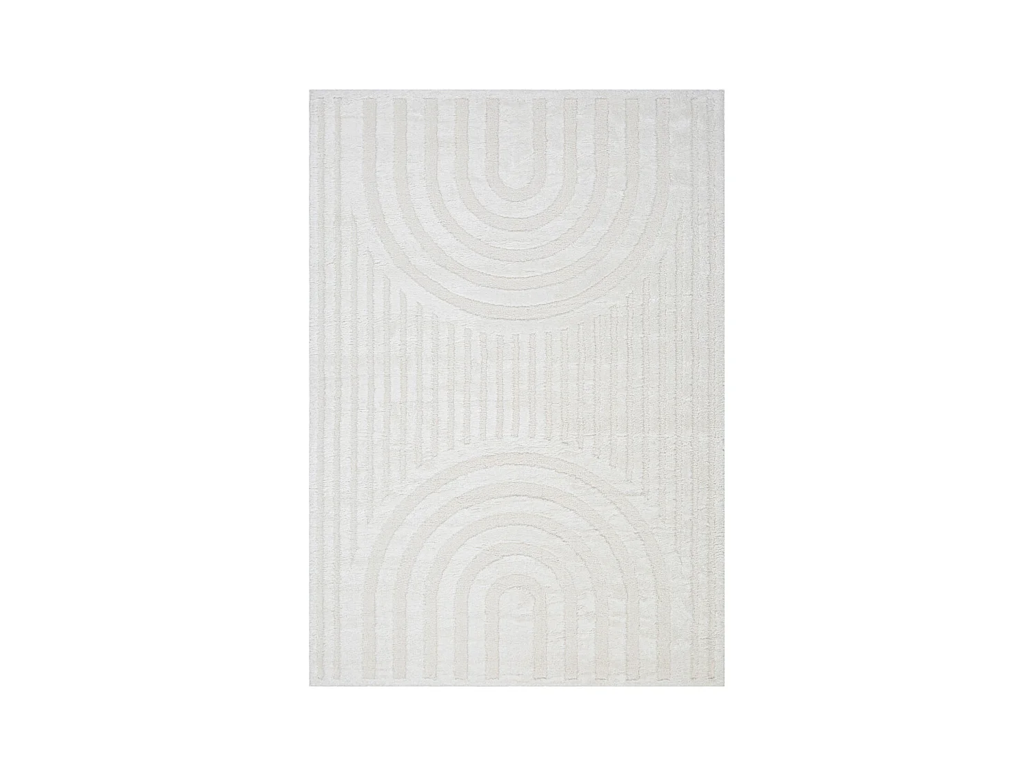 Tapis déco motif circulaire arche 120x190cm