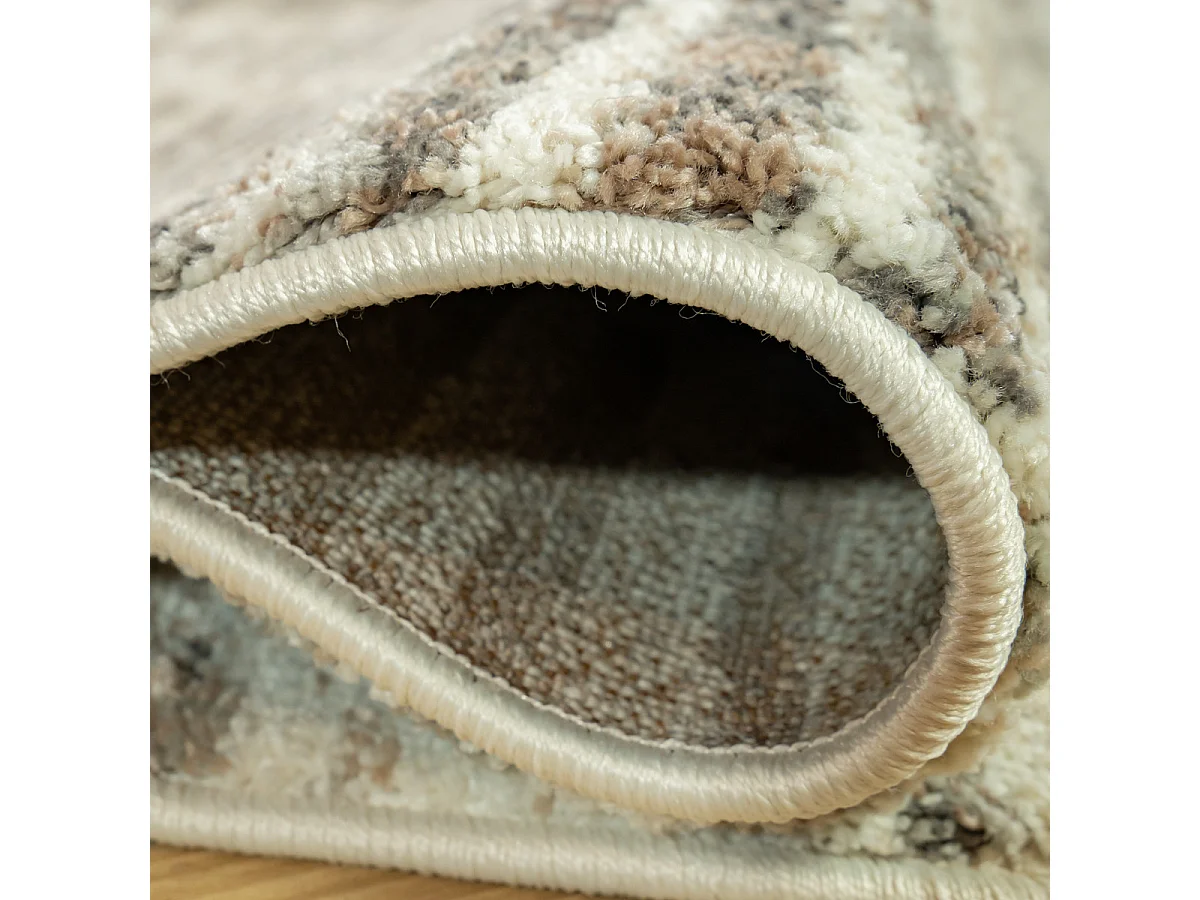 Tapis déco intérieur style berbère losanges 160x230cm