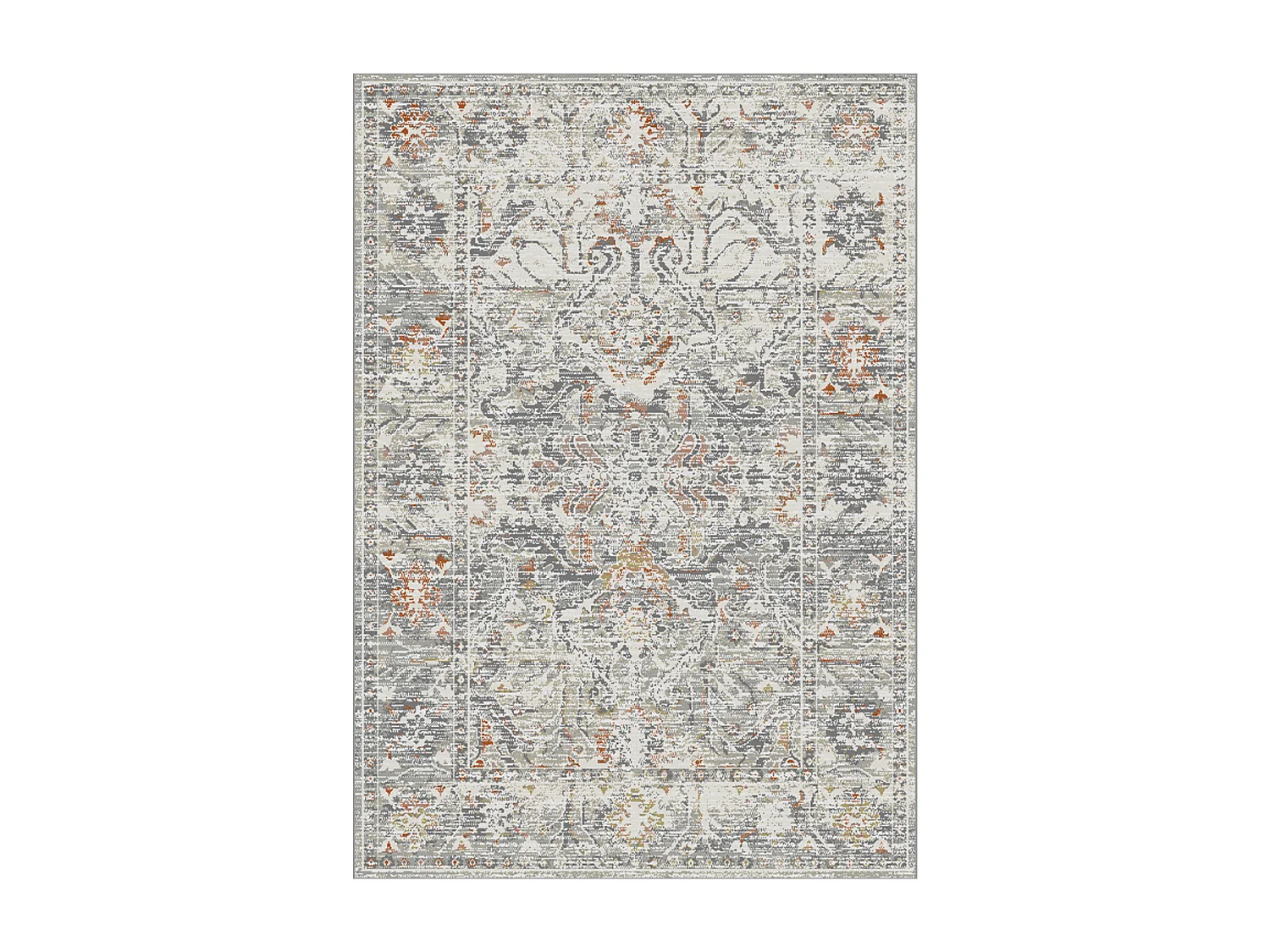 Tapis déco vintage style persan vintage 160x230cm