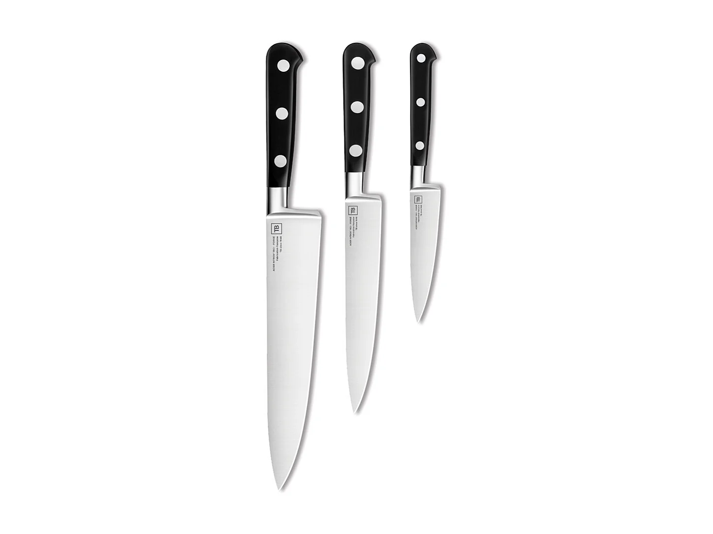 Coffret de 3 couteaux Maestro office tranche lard cuisine