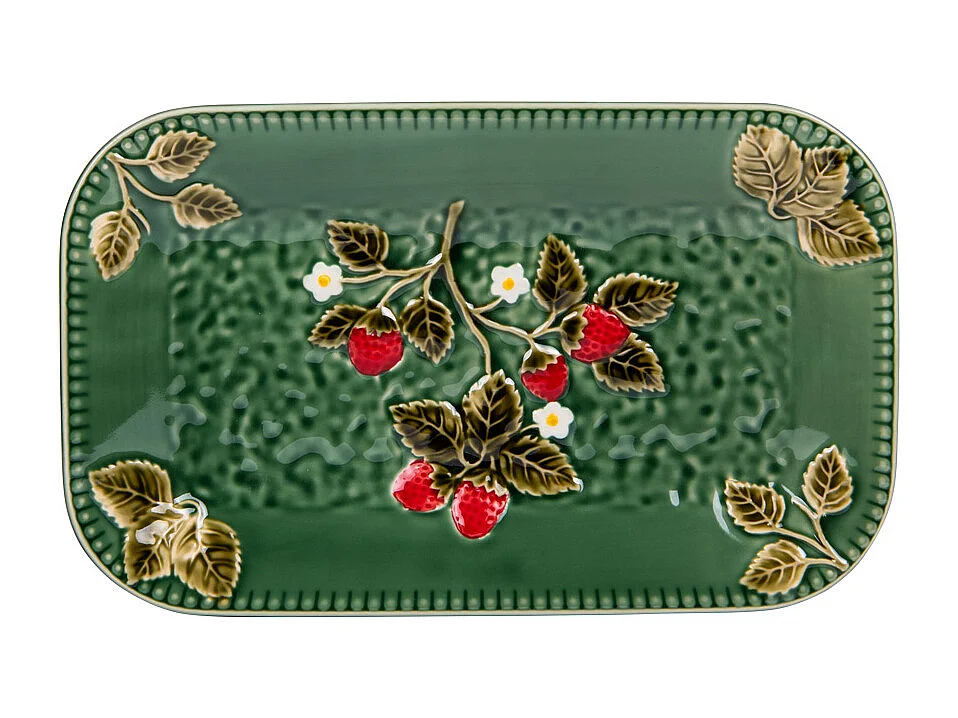 Plat rectangulaire Charlotte 34x21 cm