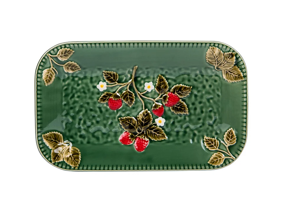 Plat rectangulaire Charlotte 34x21 cm