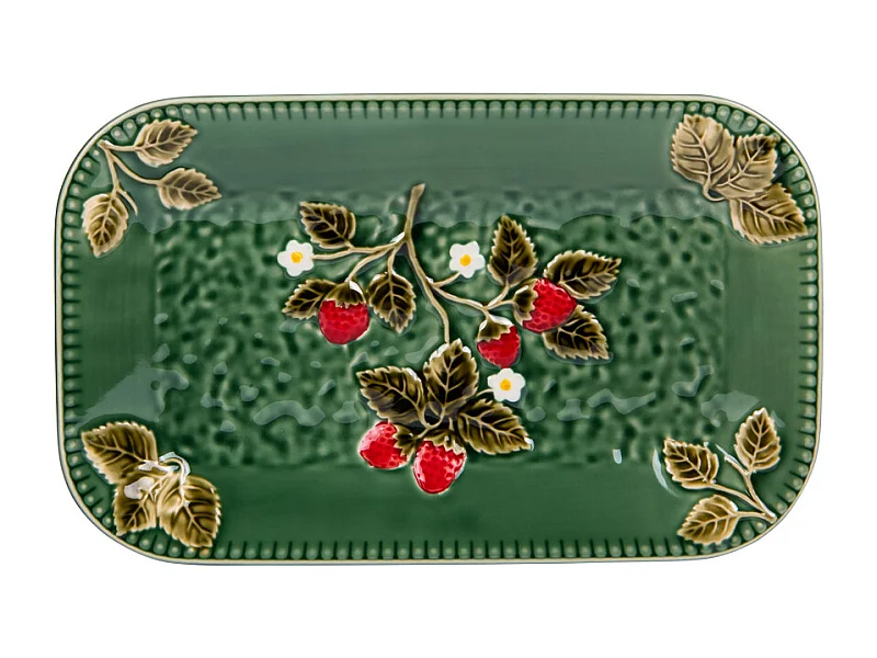 Plat rectangulaire Charlotte 34x21 cm