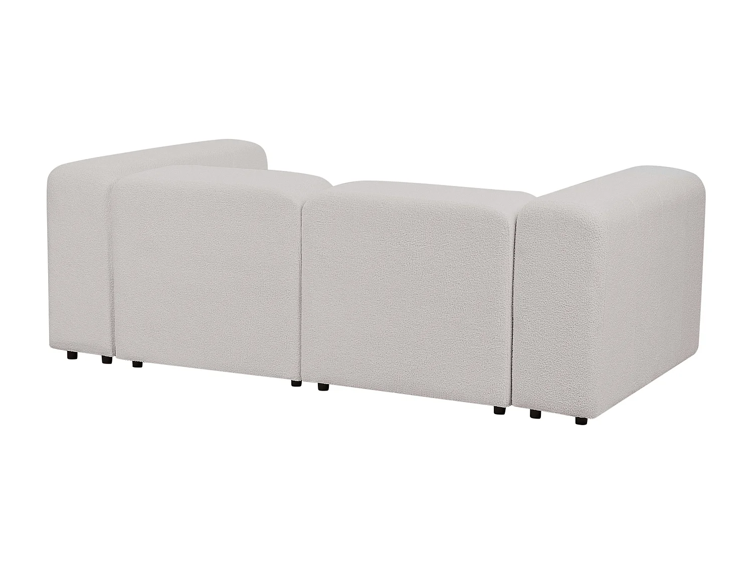 Canapé 2 places en bouclé gris clair FALSTERBO