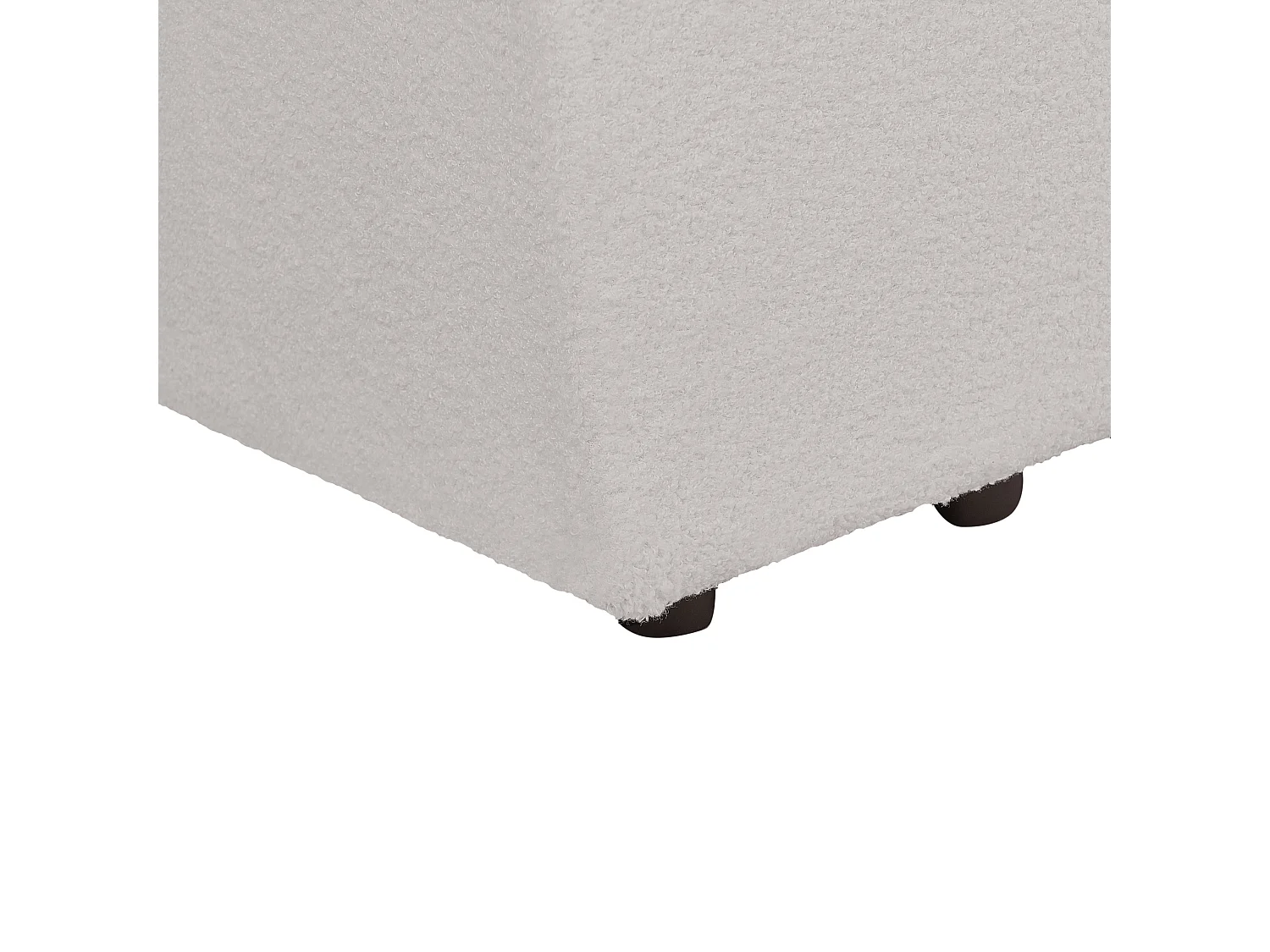 Canapé 2 places en bouclé gris clair FALSTERBO