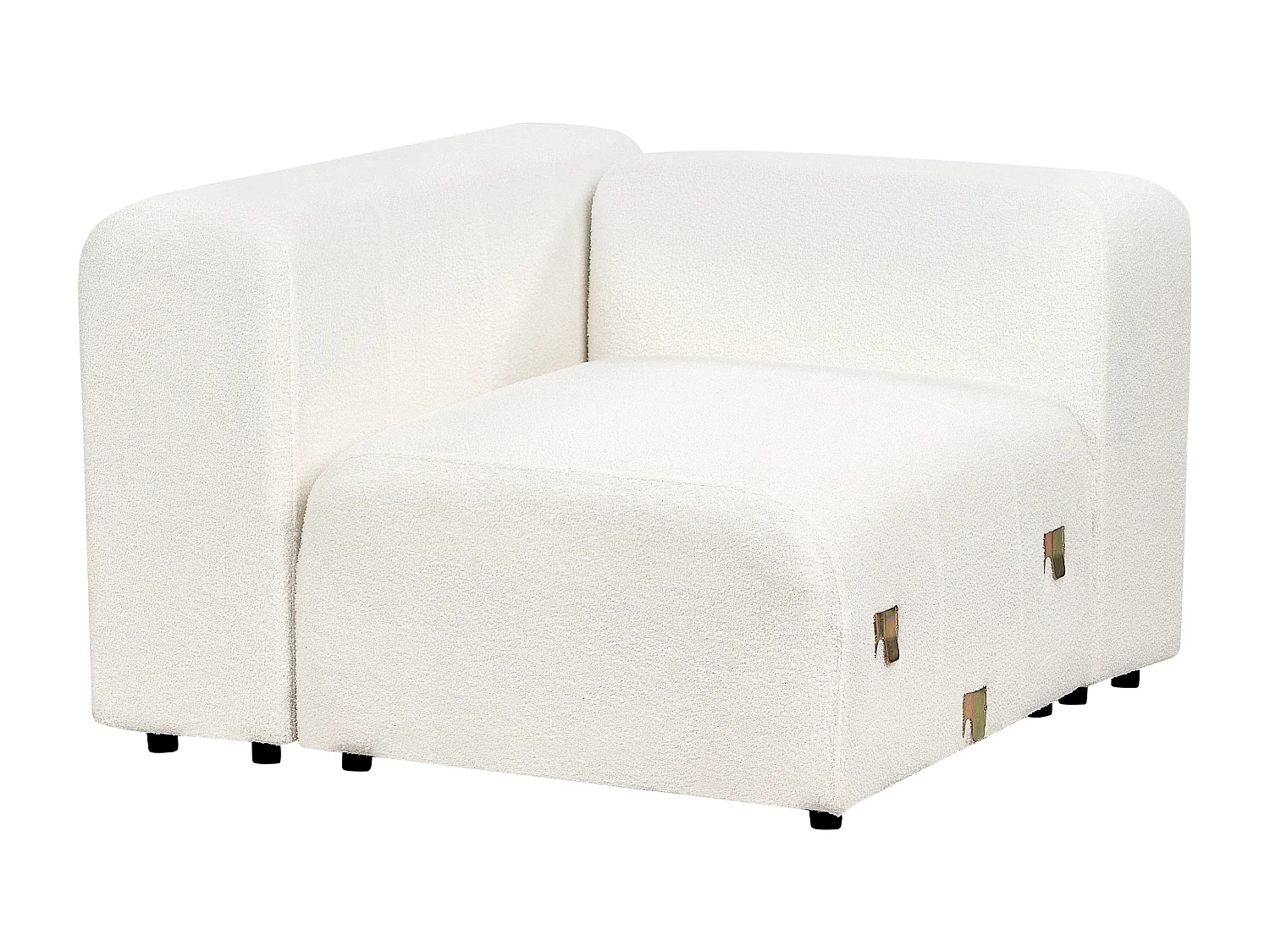 Sofa modułowa FALSTERBO Boucle Biały dla 2 osób
