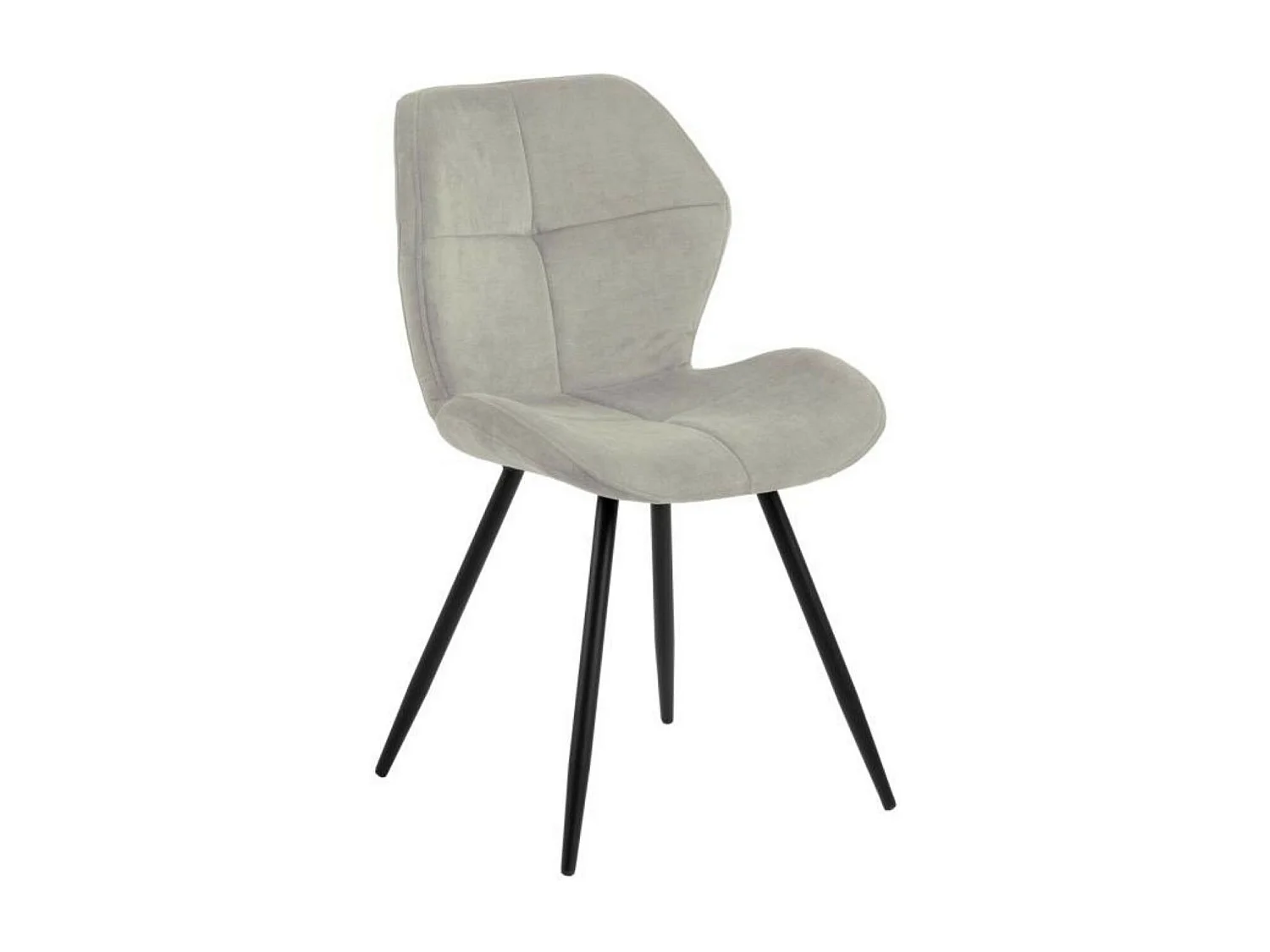 Chaises de salle à manger en tissu (lot de 2) - PETRA