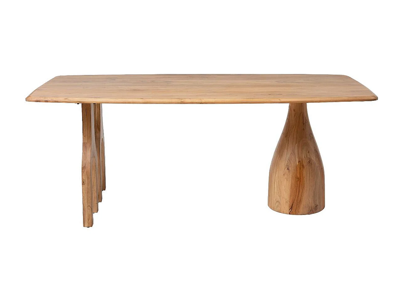 Table à manger en bois d'Acacia Anaé