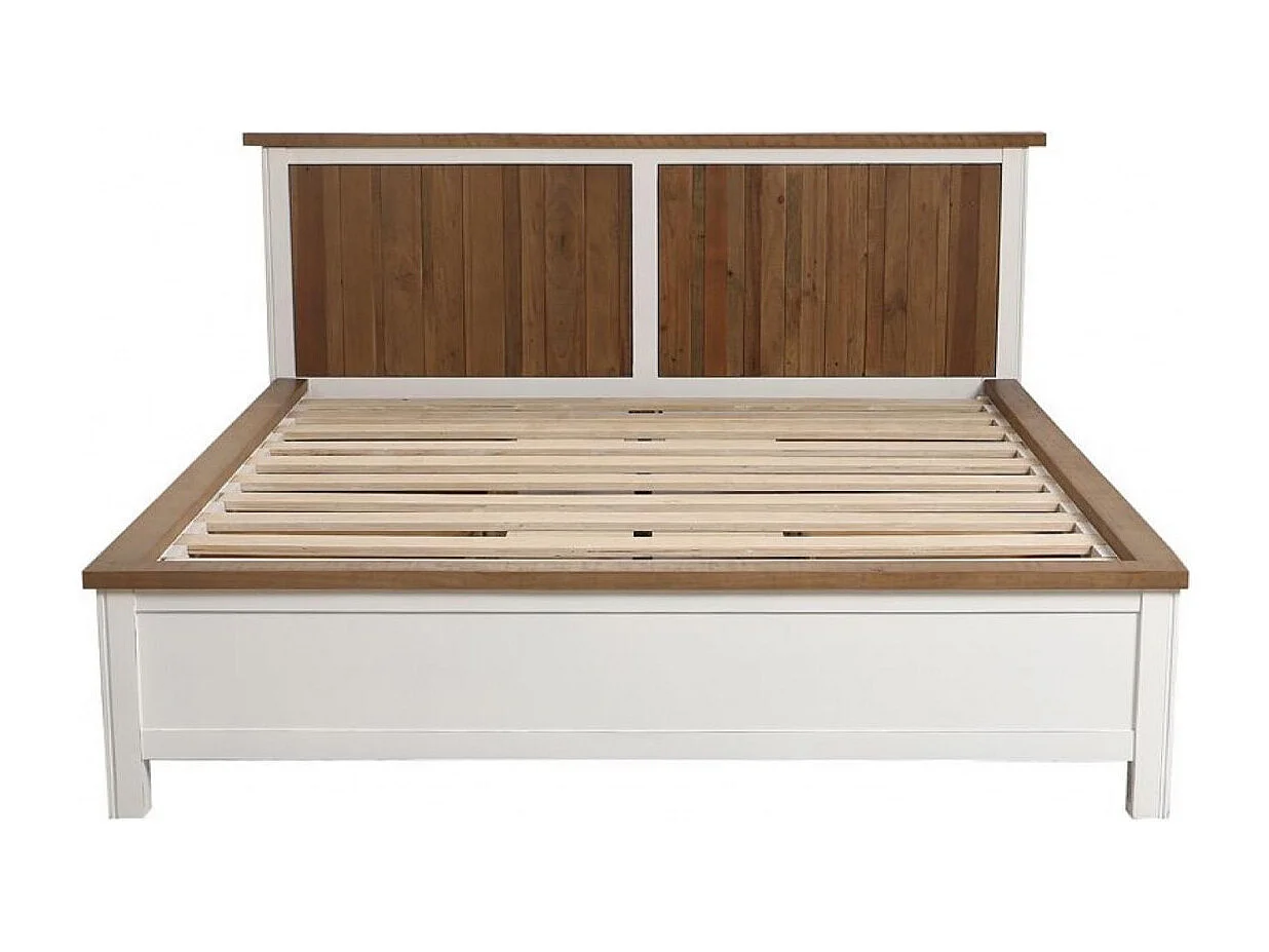 Lit à tiroirs MDF Blanc - Rivages Interior's