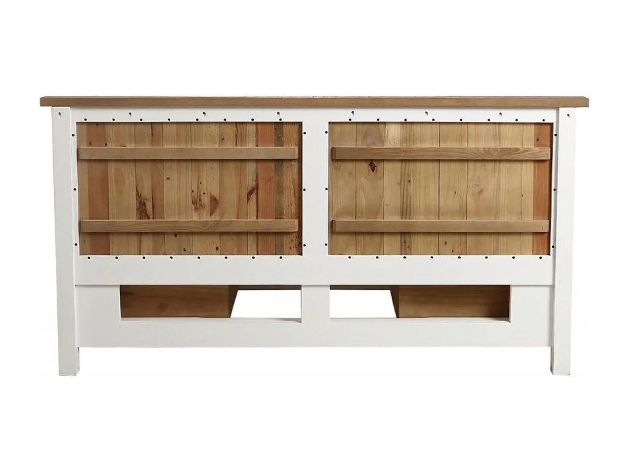 Lit à tiroirs MDF Blanc - Rivages Interior's