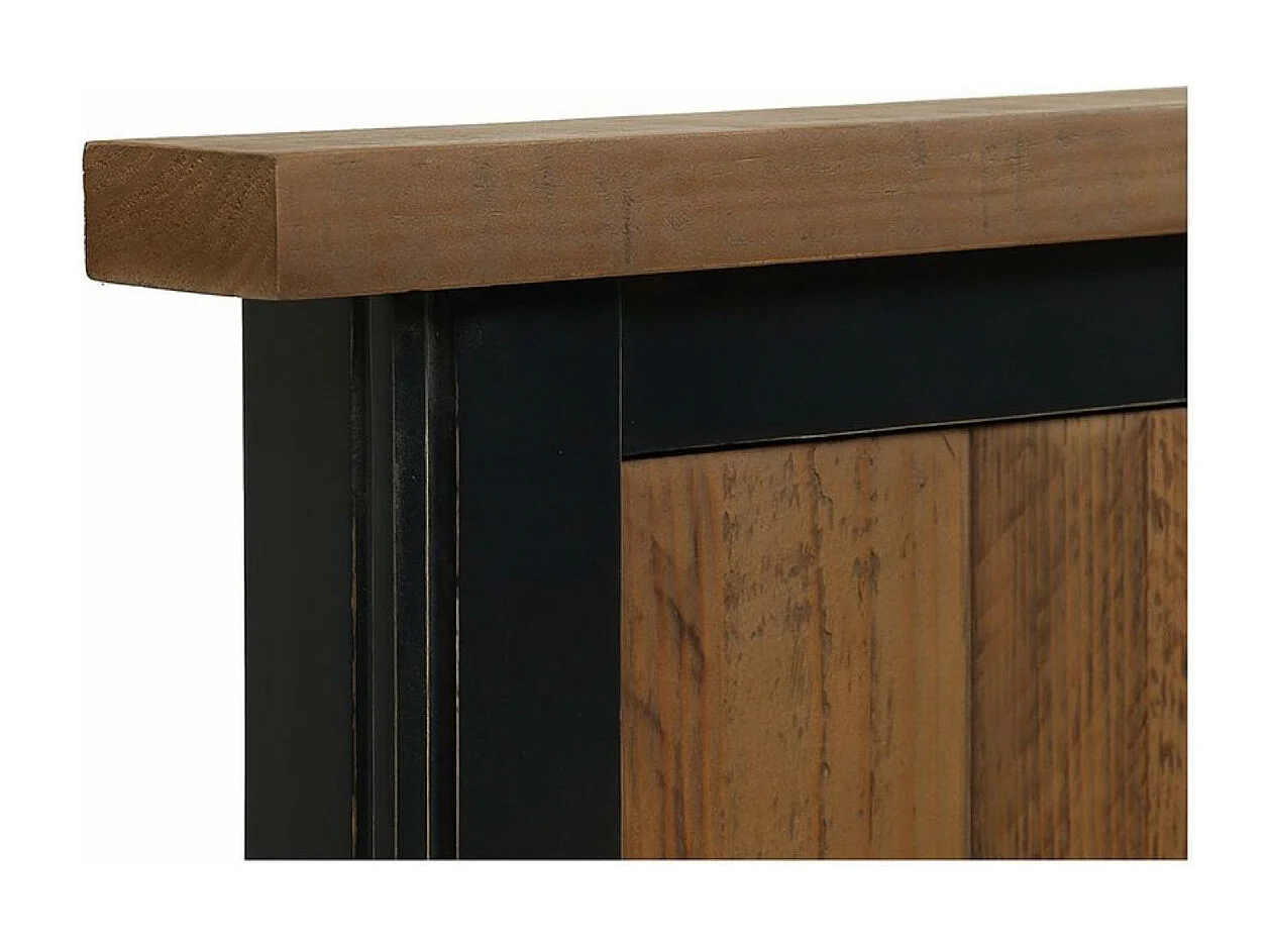 Lit à tiroirs MDF Noir - Rivages Interior's