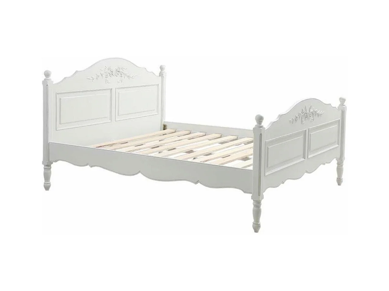 Lit MDF Blanc - Romance Interior's
