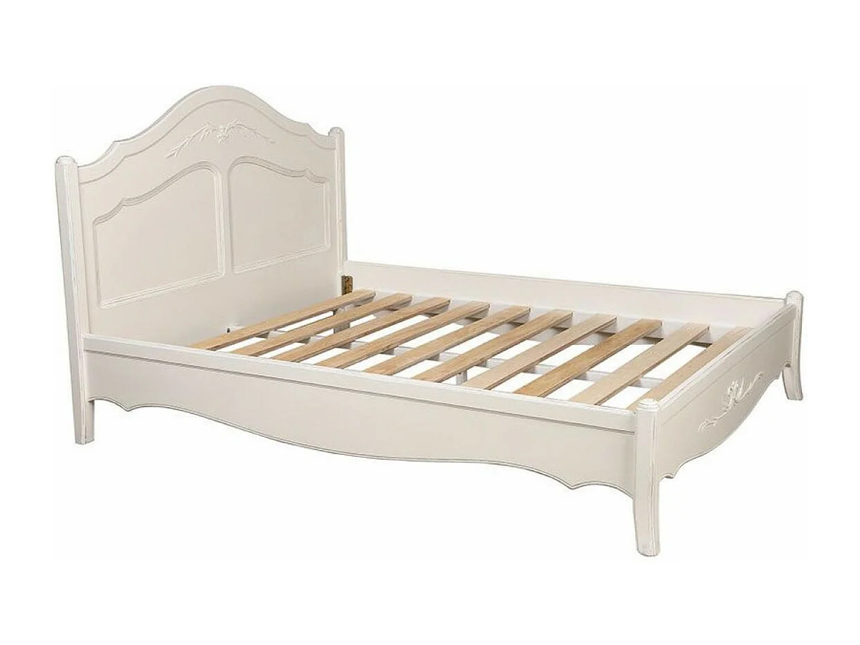 Lit MDF Blanc - Lubéron Interior's