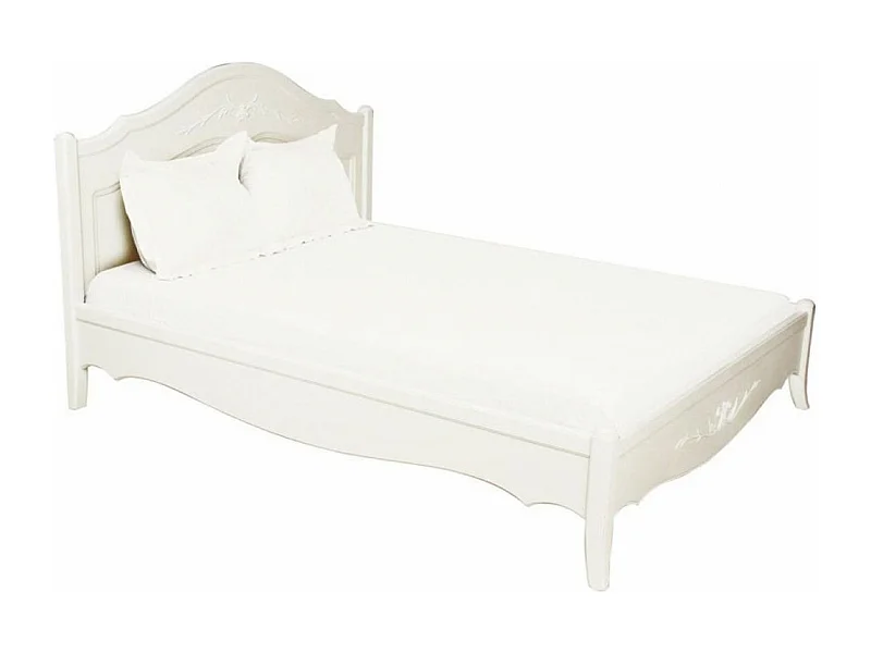 Lit MDF Blanc - Lubéron Interior's