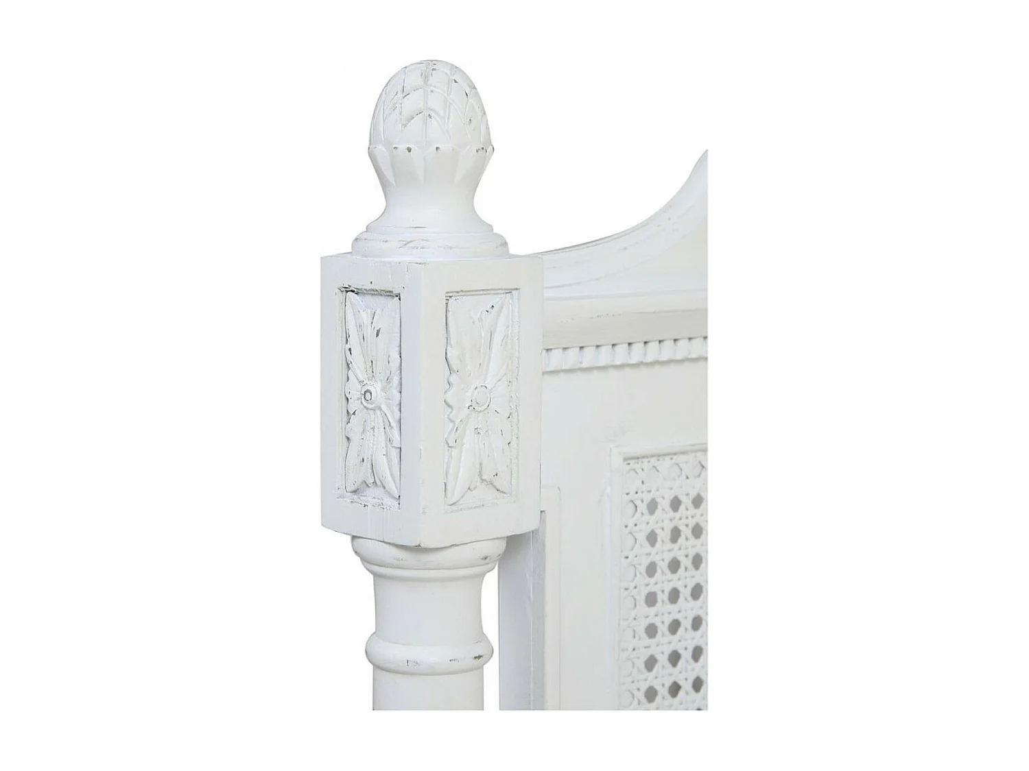 Lit MDF Blanc - Gustavien Interior's